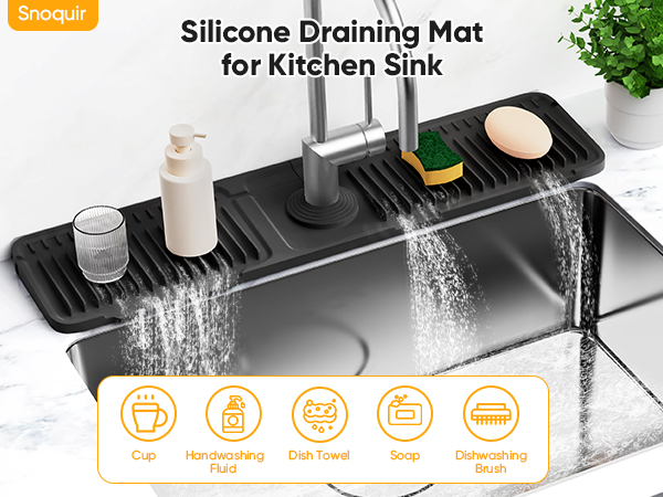 faucet mat for kitchen sink