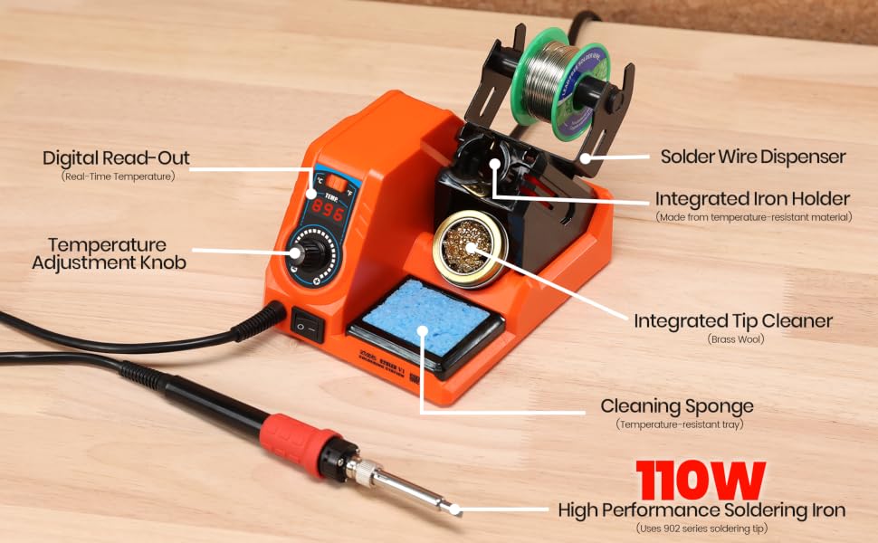 EZTOOLS 926LED V1 on the table with Integrated design