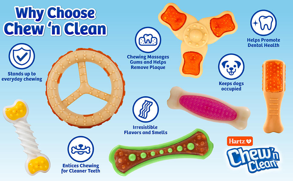Chew n Clean Toys