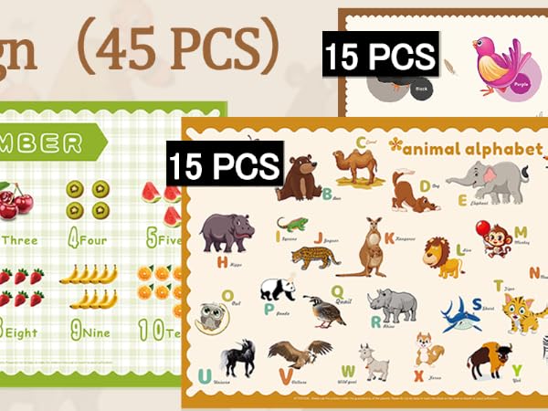 disposable placemats for toddlers