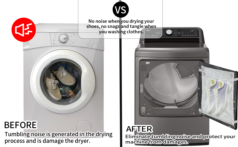 Sneaker Dryering & Washing Machine Bag
