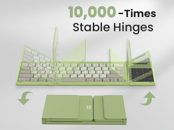 bluetooth foldable keyboard