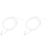 HOMSFOU 2pcs Spray Foam Extended Tube Spray Foam Replacement Tubes Hose Sprayer Foam Nozzle Spray...