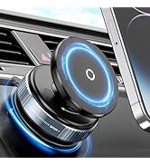 YaCeSyn Suction Cup Phone Mount,360°Adjustable Ultra Vacuum Magnetic Phone Holder for Car,Vacuum ...