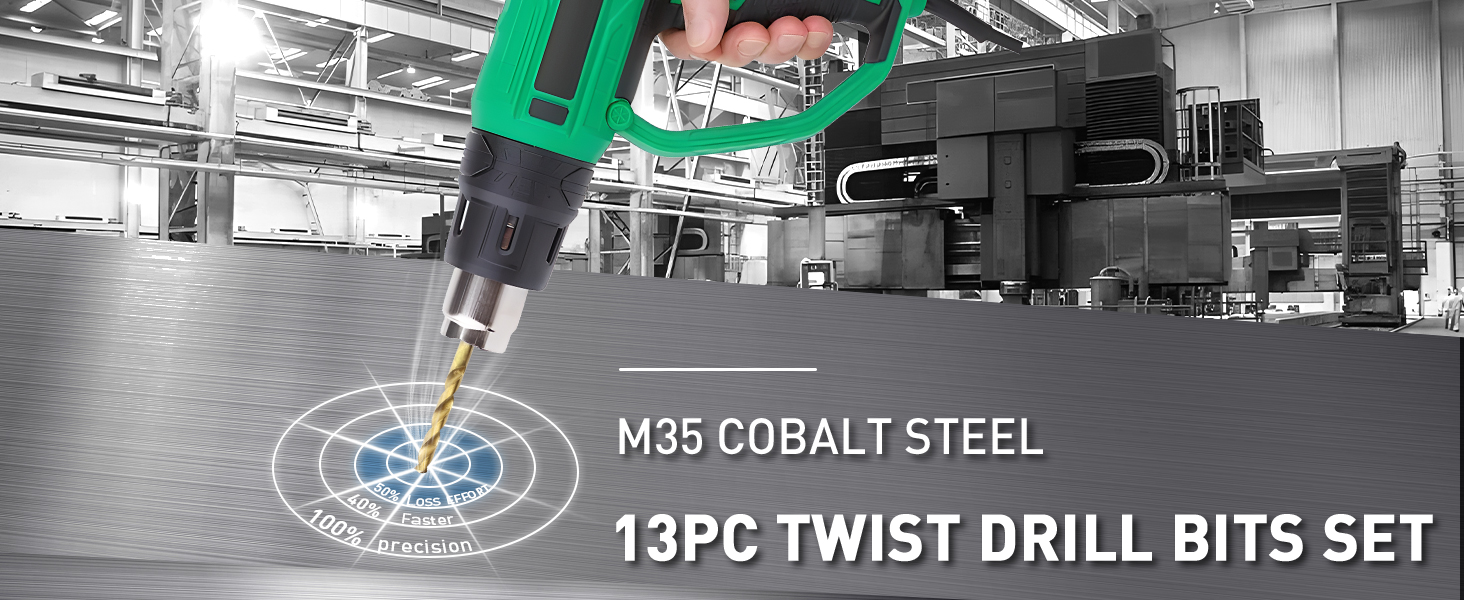 M35 Cobalt Drill Bit Set