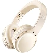 Bingozones SN-A2 Bluetooth Headphones with Microphone, Lightweight Portable On-Ear Headset, 10+H ...