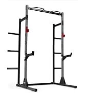 Cap Barbell Power Rack with Pull Up Bar & Attachments - Multiple Colors