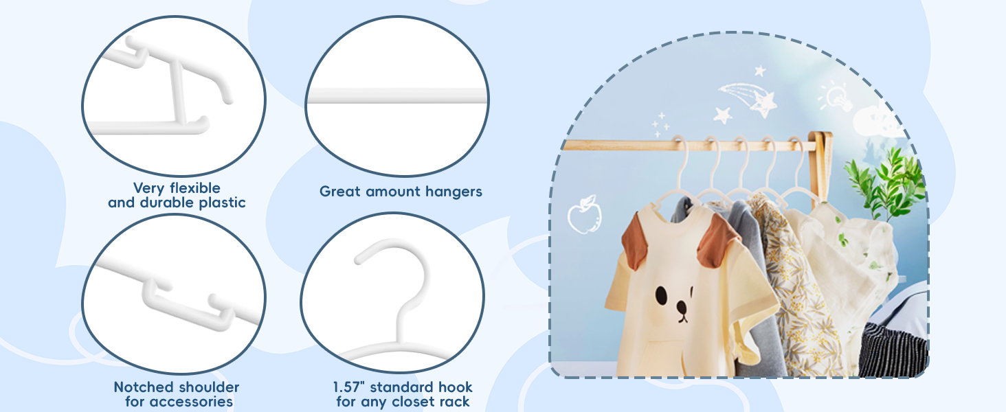 Standard Hook Durable Plastic