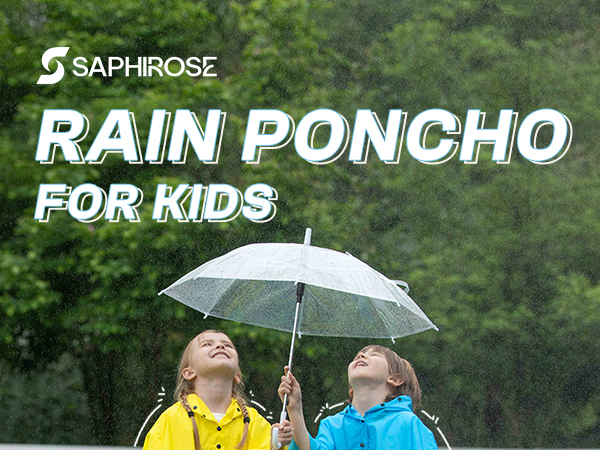 rain poncho kid