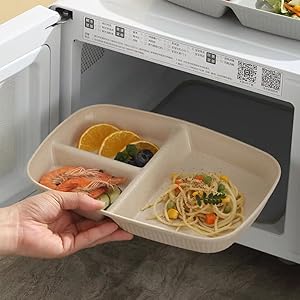 Unbreakable Divided Plates 11 Inch