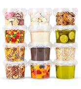 ASEVAT 12PACK, Plastic Storage Containers With Lids Kitchen, Food Storage Containers, Microwave S...