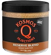 Kosmos Q Smoke House Reserve Blend Injection - BBQ Injection Marinade for Beef, Brisket & More - ...
