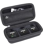 Aenllosi Hard Carrying Case Compatible with Rode Wireless ME Clip/Wireless GO II Dual Channel Com...