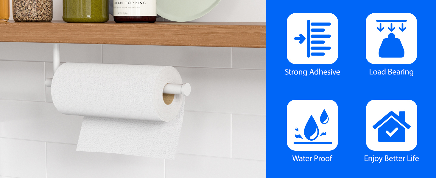 under cabinet paper towel holder