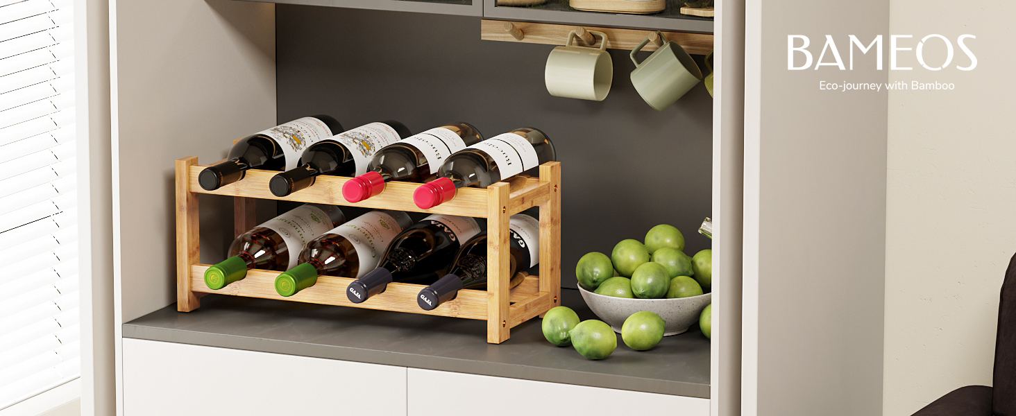 wine rack countertop
