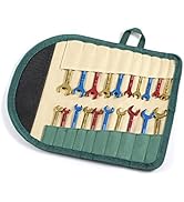 GOLD DEER 20 Pcs Color Plated Small Wrench Set Standard Metric and SAE 5/32"-7/16" & 4-11mm Extra...