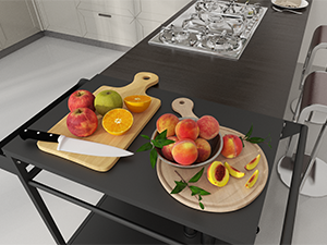 blackstone griddle cart