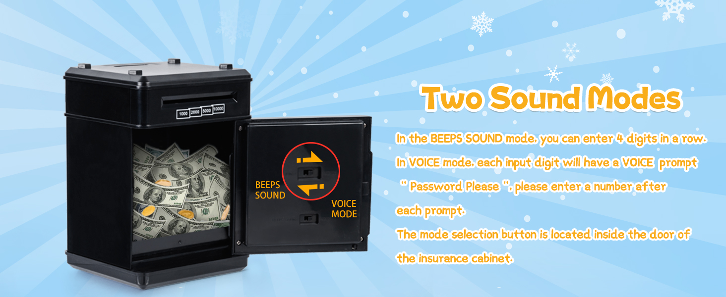 digital Piggy Banks Money Box safe atm bank for Kids Girls Boys Age 3 4 5 6 7 8 9 10 12 years old