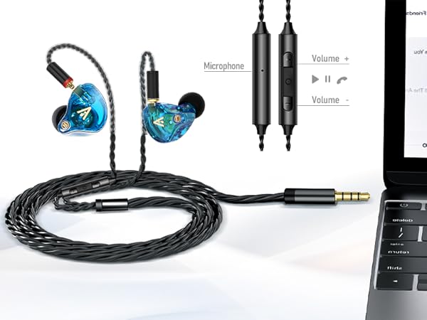 Audiovance VIbes 202 Black_HiFi Wired Earbuds