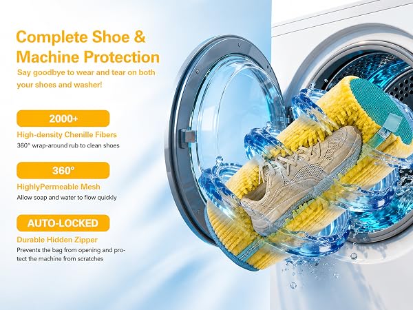 Shoe Washing Machine Bag