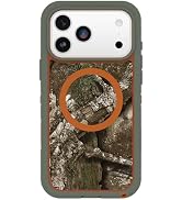 OtterBox iPhone 17 Pro Max Defender Series Pro XT Clear Case - Realtree - Green Camo - Tough, Rug...