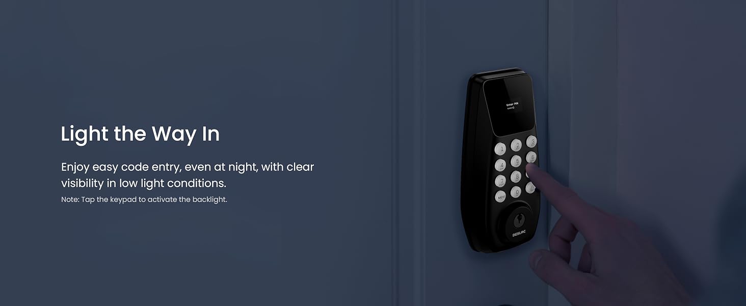 Backlit Keypad