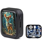 ESP32-S3 1.8inch AMOLED Touch Screen Development Board, 368x448 Pixels, Dual-Core Processor, Onbo...