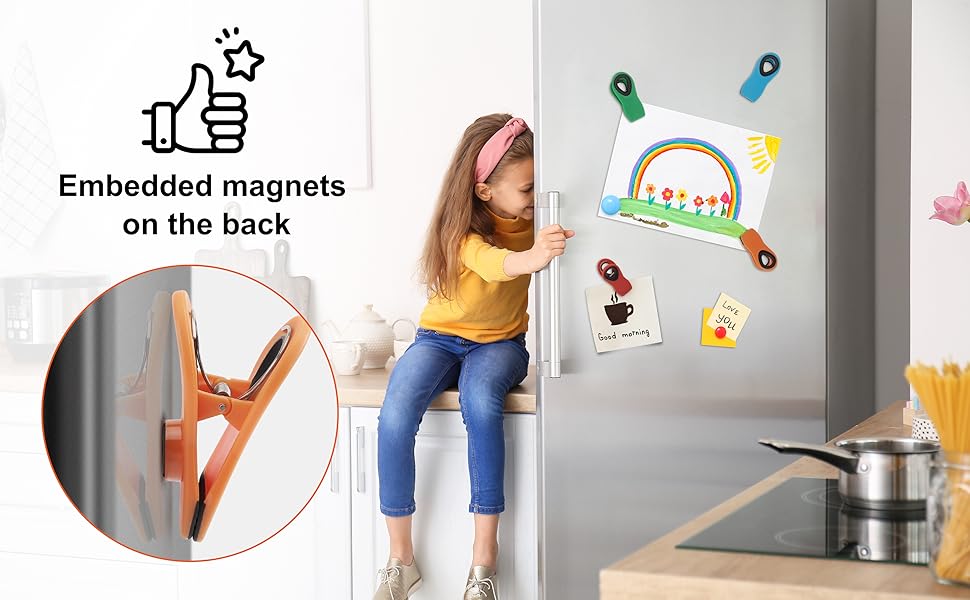 Chip bag clips food clips chip bag sealer bag clips for food storage kitchen clips
