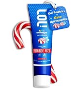 LOL Fluoride Free Toothpaste Kids, Nano Hydroxyapatite Toothpaste Kids with Probiotics & Xylitol,...