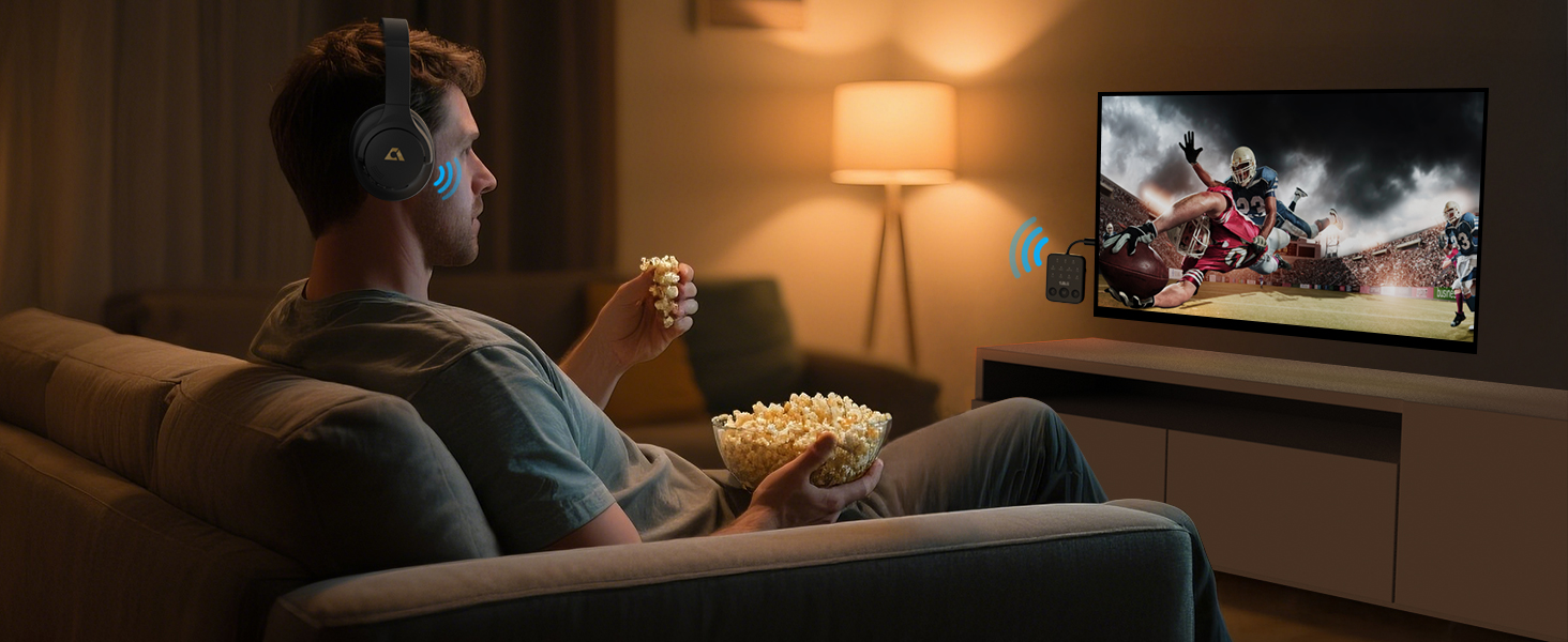 tv bluetooth transmitter for headphones