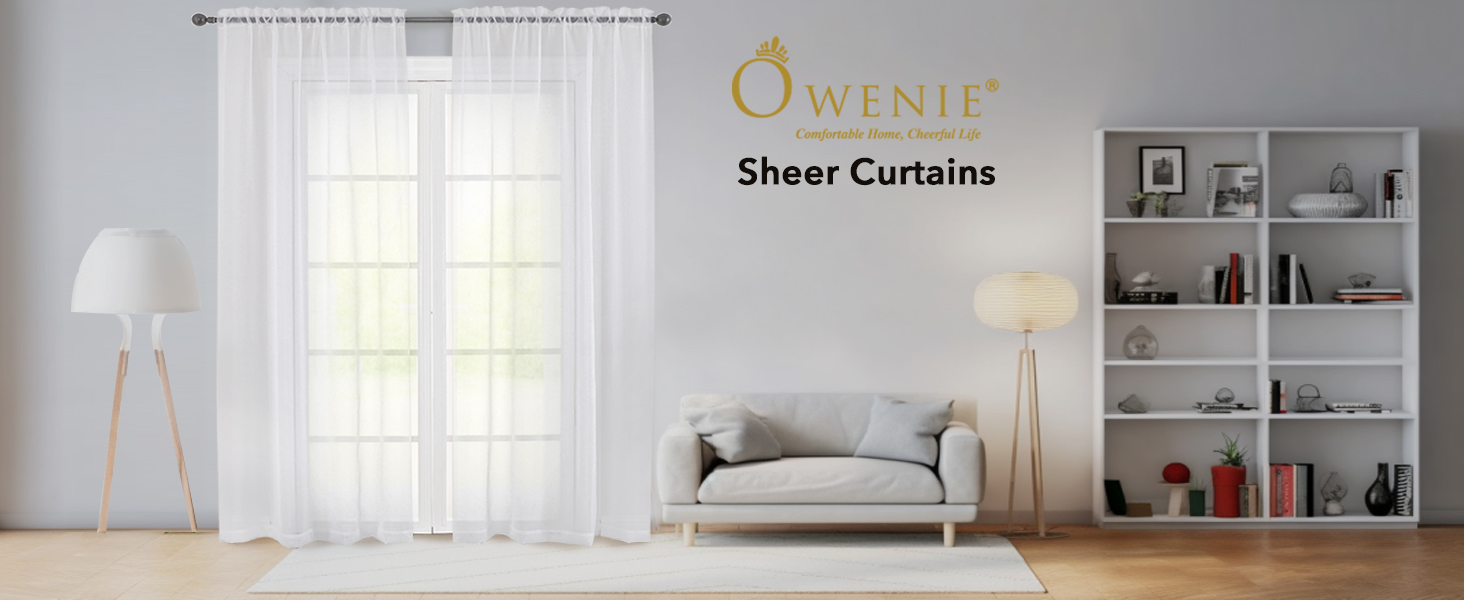 sheer curtains
