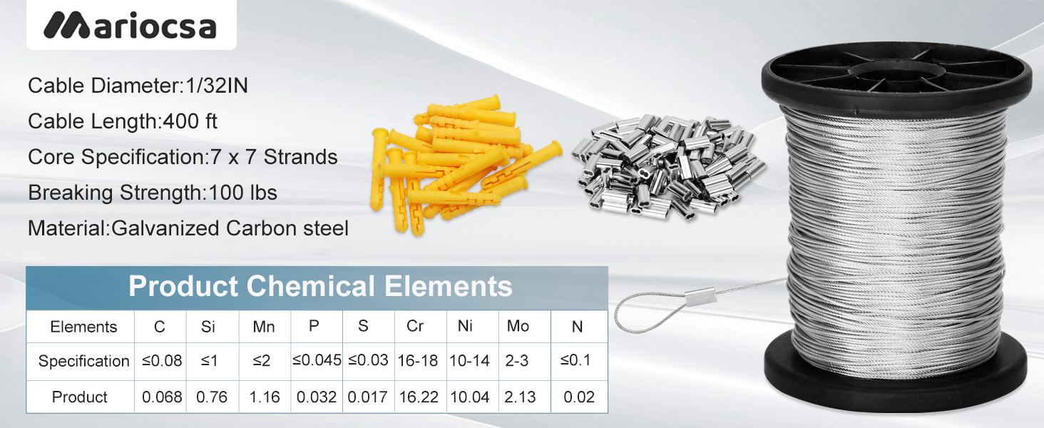 316 Stainless Steel Cable