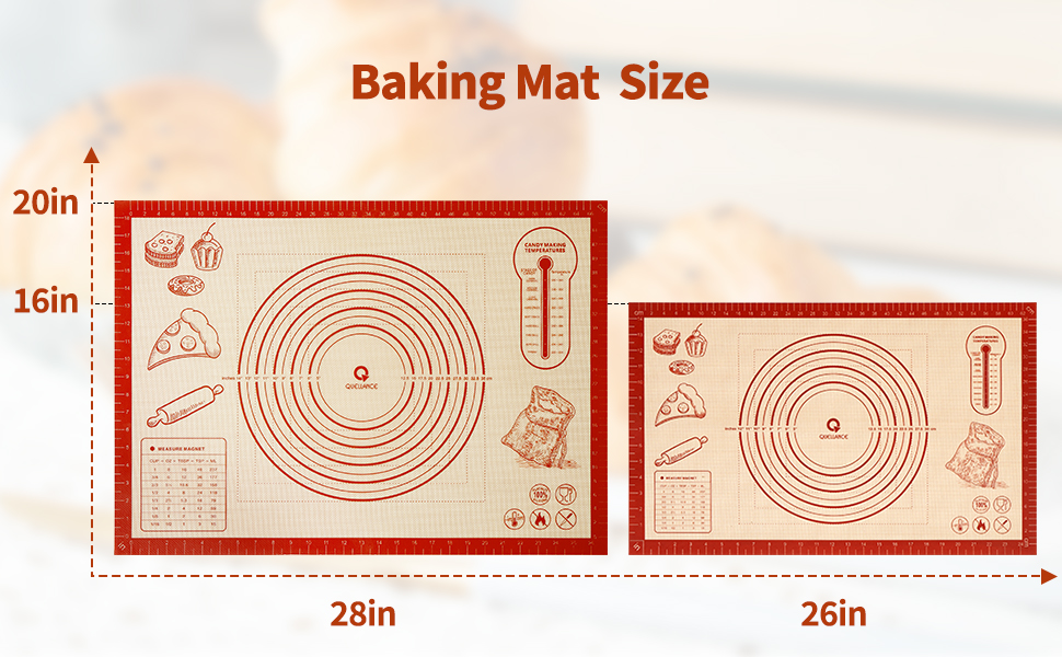 silicone baking mat pastry mat dough mat