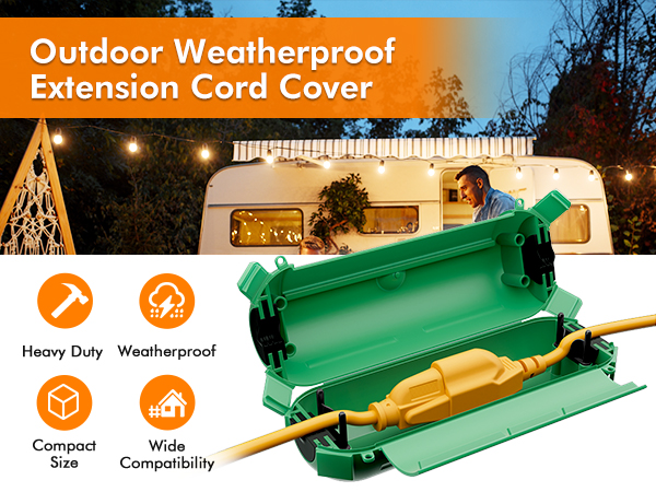 outdoor extension cord cover