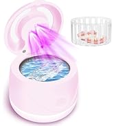 Ultrasonic Retainer Cleaner, Dental Cleaning Pod for Dentures, Mouth Guards, Aligner, Toothbrush ...