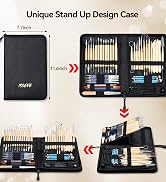 ISSEVE Pottery Clay Sculpting Tools 43Pcs Double Sided Ceramic Clay Carving Tool Set with Upgrade...