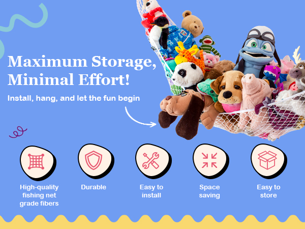 room stuff animal organizer stuffed animal wall storage pet net for stuffed animals plush storage