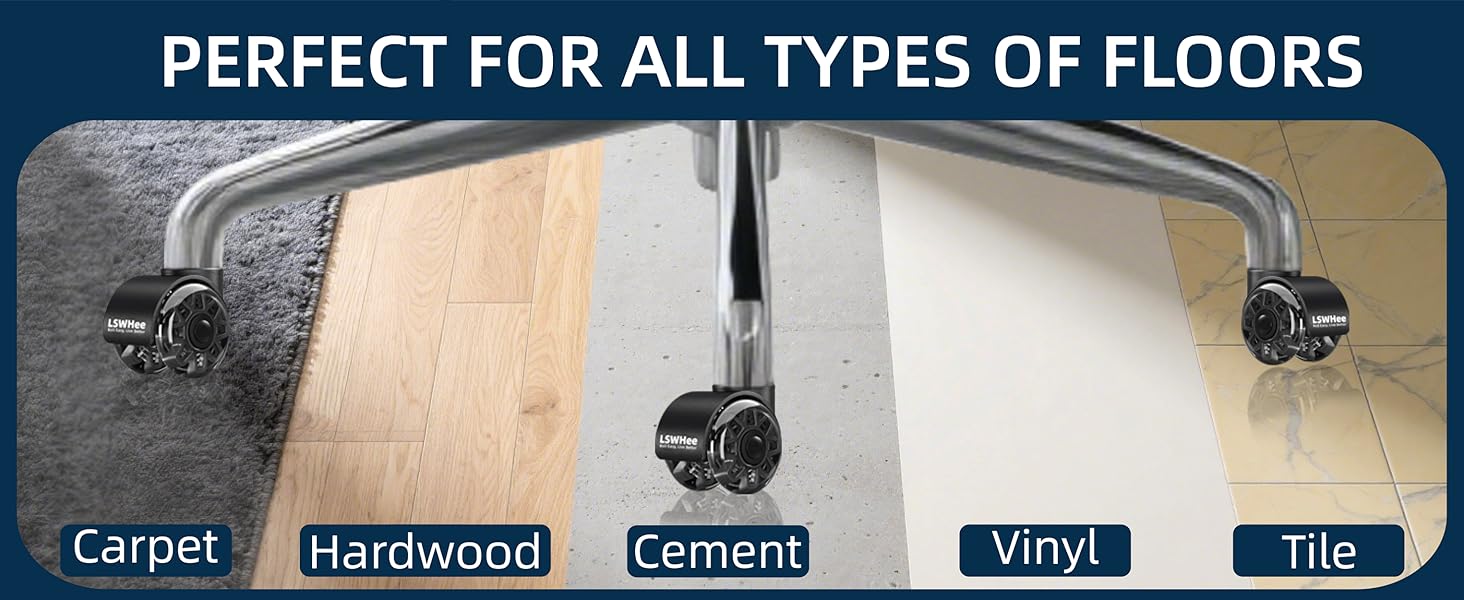 PERFECT FOR ALL TYPES OF FLOORS