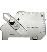 RIVERWELD New Bridge Cam Gage Test Ulnar Welding Inspection Gauges Metric and Inch (Bridge Cam Ga...