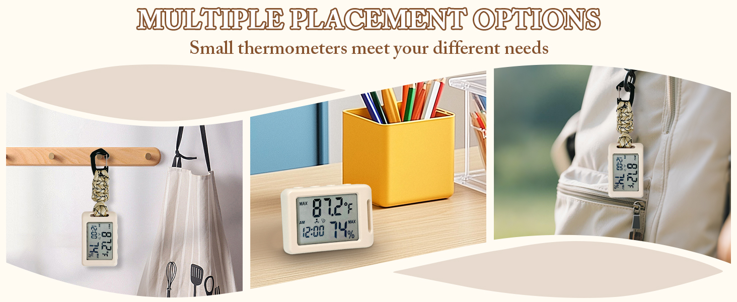 portable thermometer and hygrometer