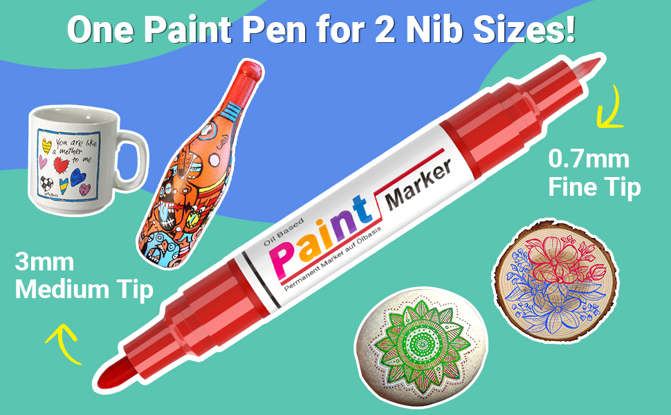 fabric paint markers for clothes permanent