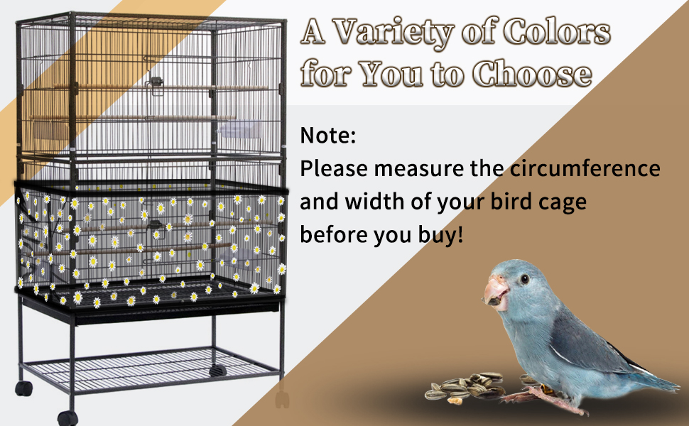 2-Large Bird Cage Cover