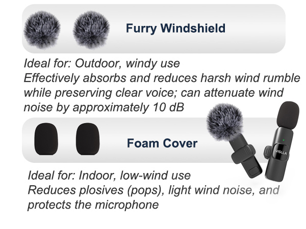 Furry windshield