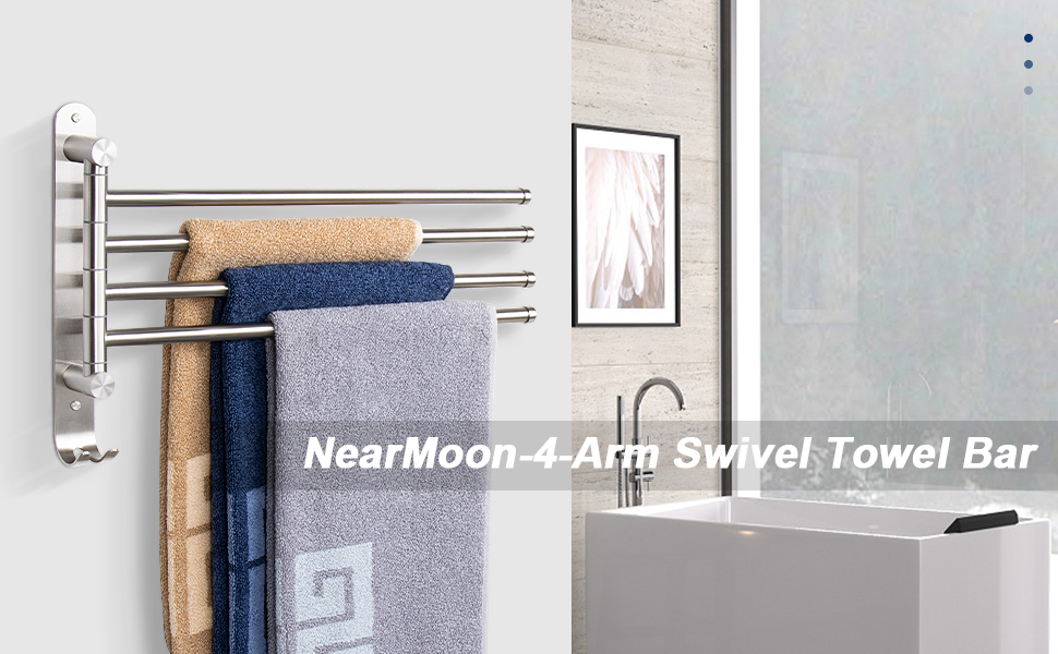 swivel towel rack