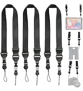 FIEIL 3 Pack Nylon iPad Strap, Adjustable Camera Neck Strap, Comfortable Shoulder Strap for iPad,...