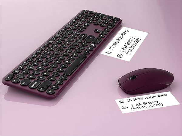 Wireless Keyboard and Mouse Combo