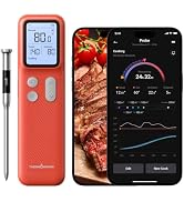 ThermoMaven Smart Bluetooth Wireless Meat Thermometer with WiFi App | Standalone Base, Ultra-Thin...