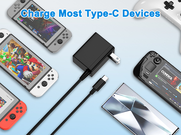 Nintendo Switch charger cord