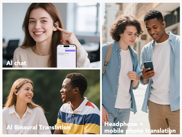 ai translator earbuds translation glasses vital translate buds real time translation earbuds