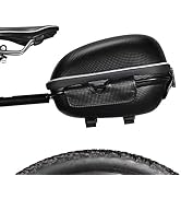 ROCKBROS Bike Trunk Bag Hard Shell Bike Rear Rack Bag Quick Release Bike Cargo Bag Max 3kg/ 6.5lbs